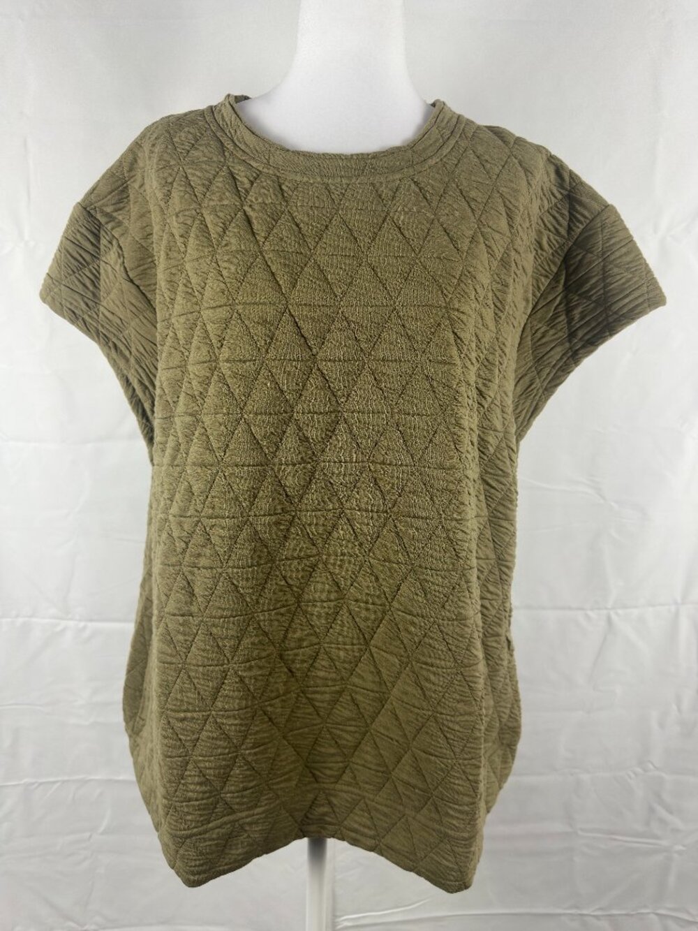 SEE N BE SEEN Quilted Textured Top – 2X – NWT Fall, Back to School